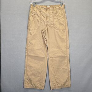 Urban Outfitters BDG  Unisex Butter Yellow Baggy Parachute Pants Size XL